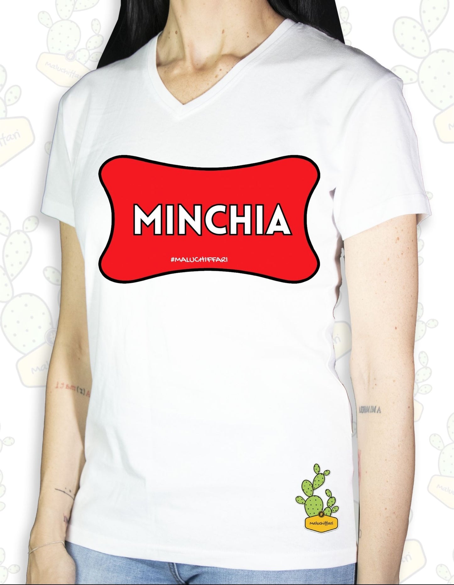 T-shirt Donna – MINCHIA rds