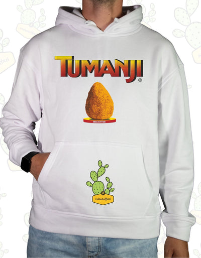 Felpa con cappuccio Maluchiffari – TUMANJI ARANCINO - Unisex