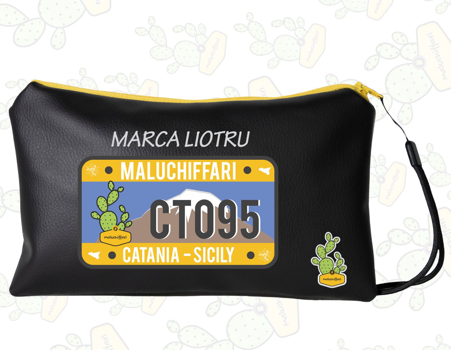 Pochette in ECOPELLE - MARCA LIOTRU TARGA CT095