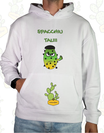 Felpa Unisex con cappuccio – SPACCHIU TALIII Ficudinia