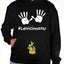 Felpa Unisex con cappuccio - LEVICIMANU 1.0 (mani)