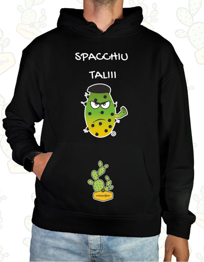 Felpa Unisex con cappuccio – SPACCHIU TALIII Ficudinia