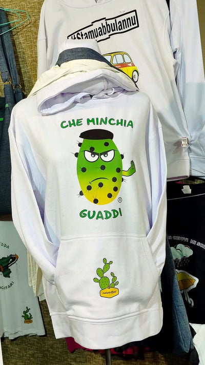 FELPA - S -  ; CHE MINCHIA GUADDI -OCCASIONI - PRONTA CONSEGNA