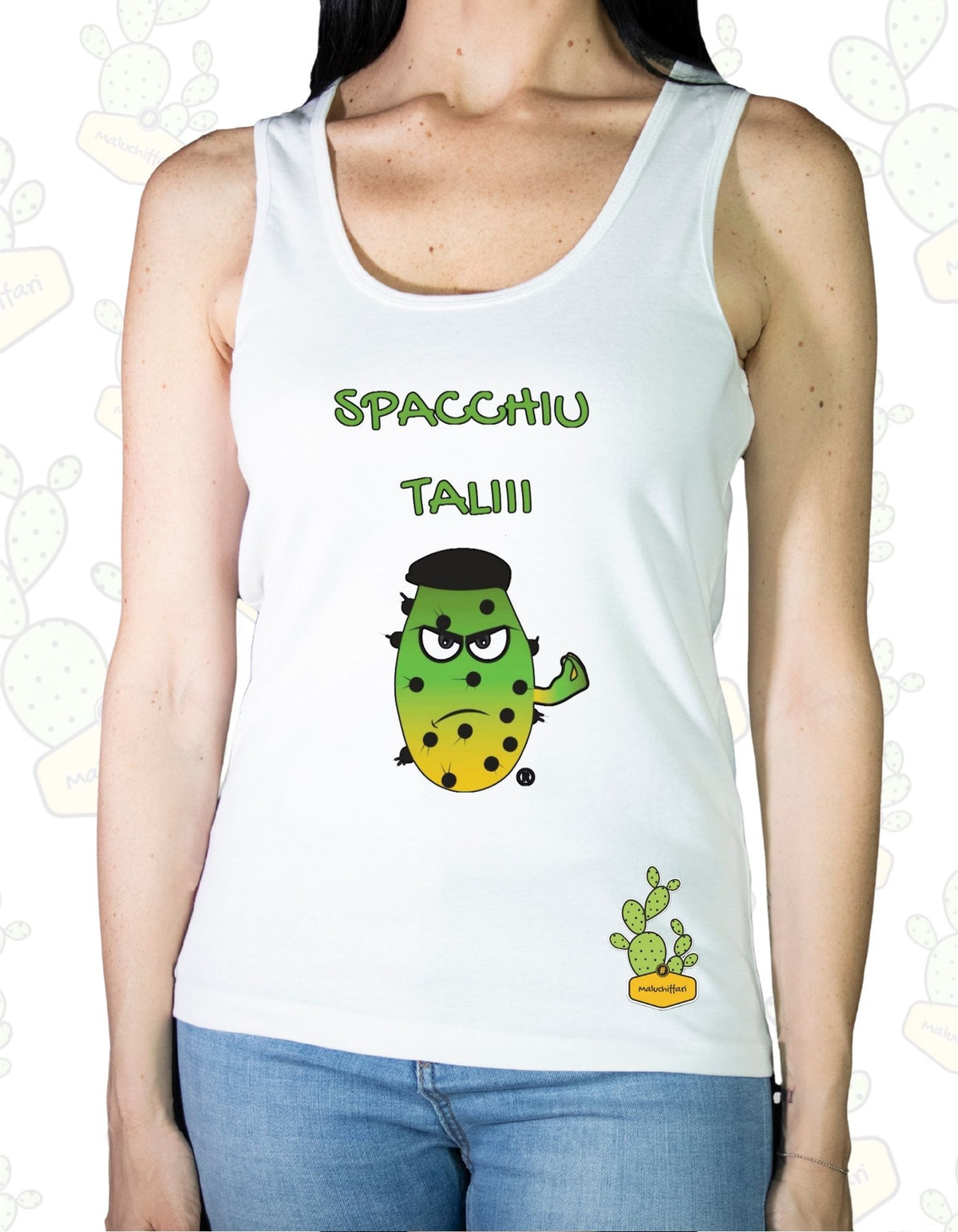 Canotta Donna - SPACCHIU TALII FICU