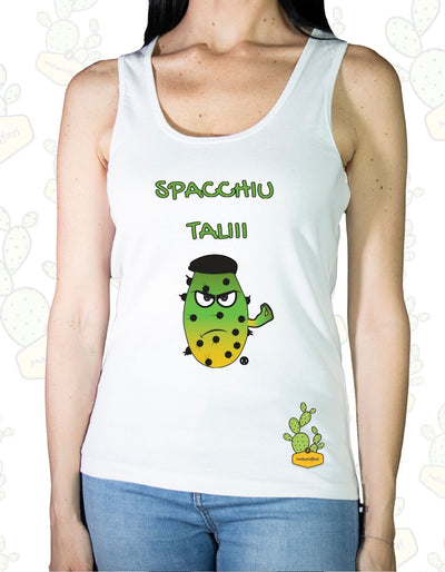 Canotta Donna - SPACCHIU TALII FICU