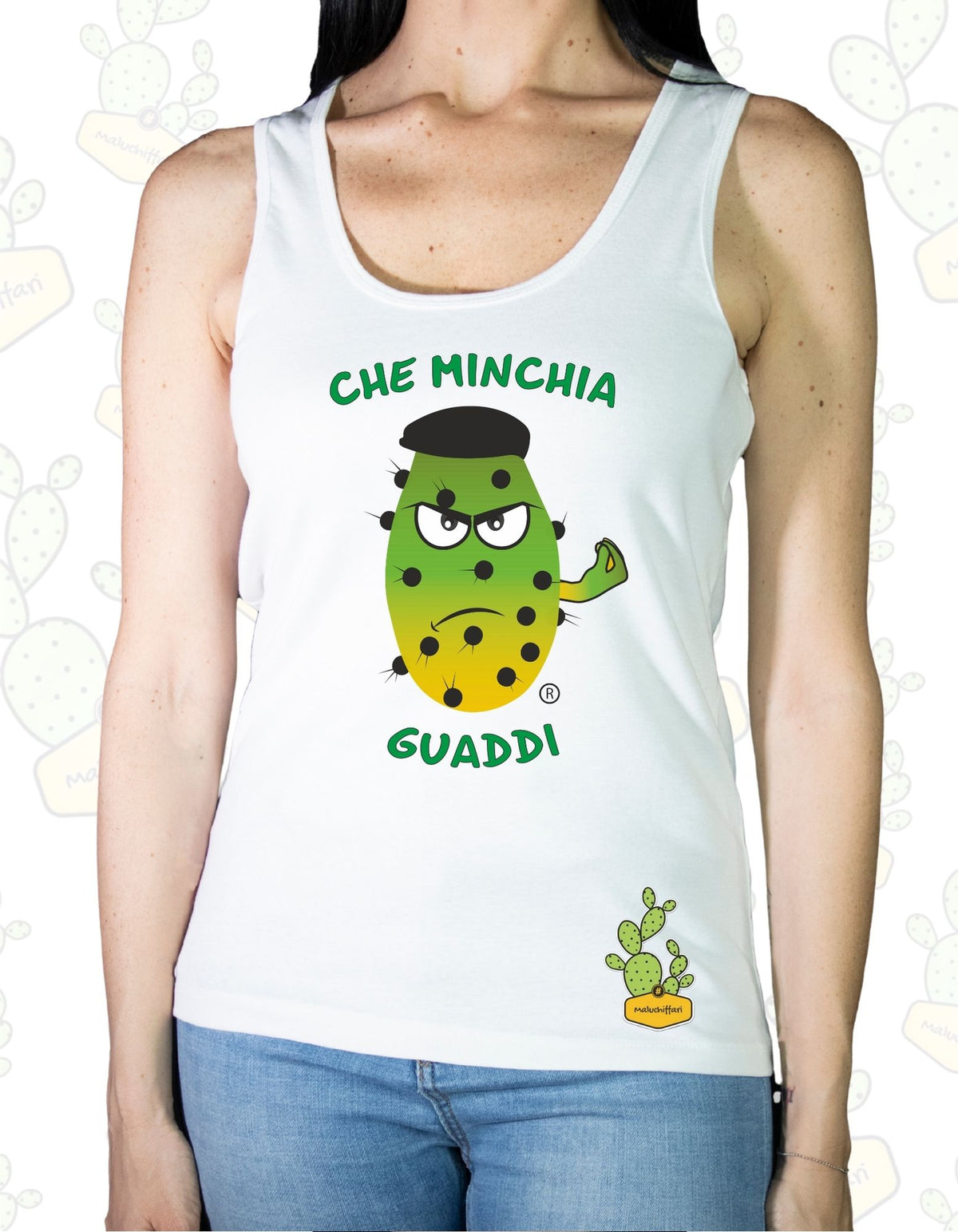 Canotta Donna - CHE MINCIA GUADDI - FICU
