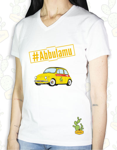 T-shirt Donna  – ABBULAMU 500 GIALLA
