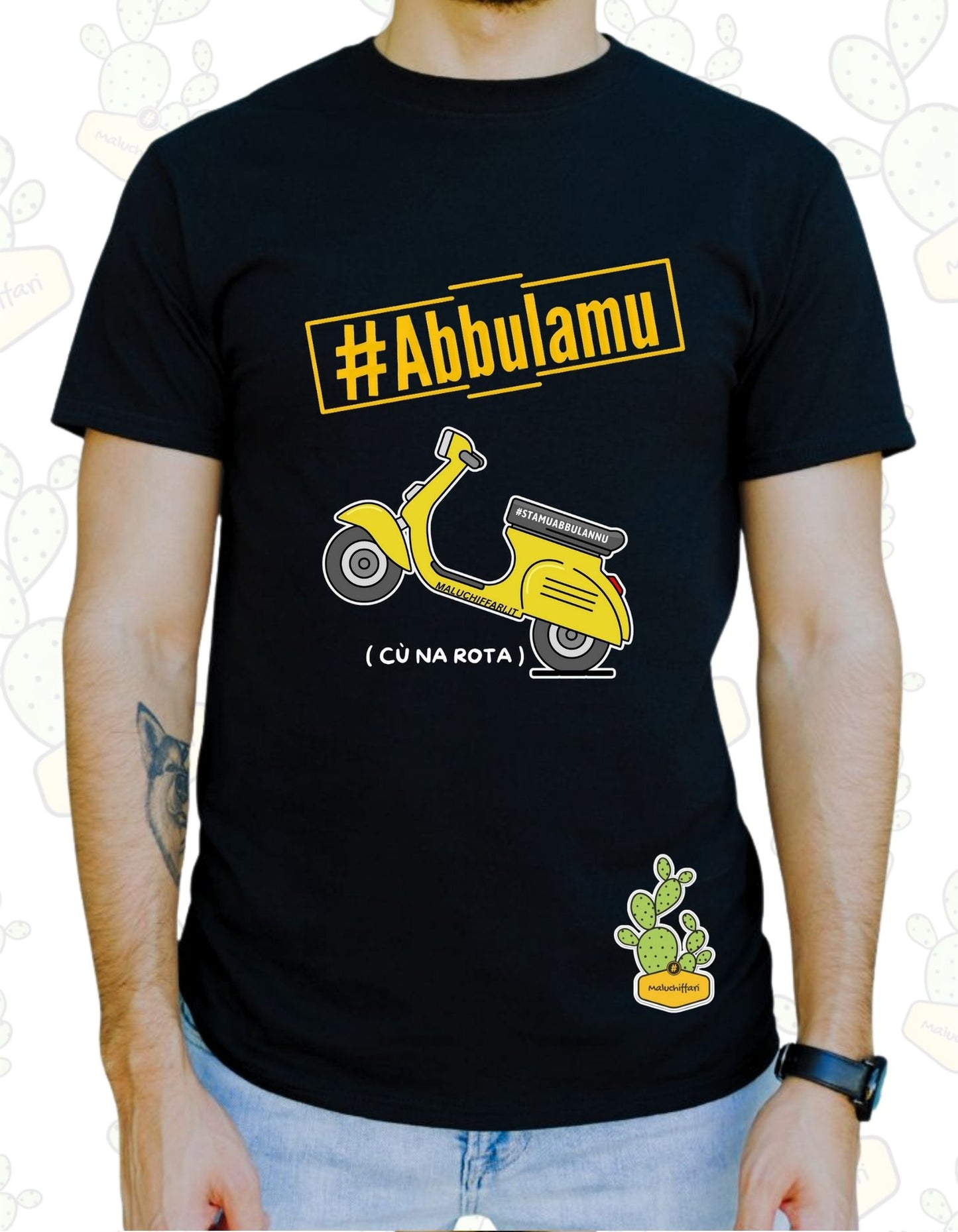 T-shirt Uomo – [ #ABBULAMU ]   (Vespa)