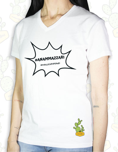 T-shirt Donna  – #ANAMMAZZARI NUOVOLA