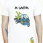 T-shirt Uomo– A LAPA (azzurra)