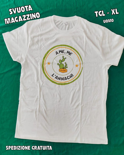 T-shirt Uomo - XL -  AME ME L'ANNACHI TIMBRO ; OCCASIONI - PRONTA CONSEGNA