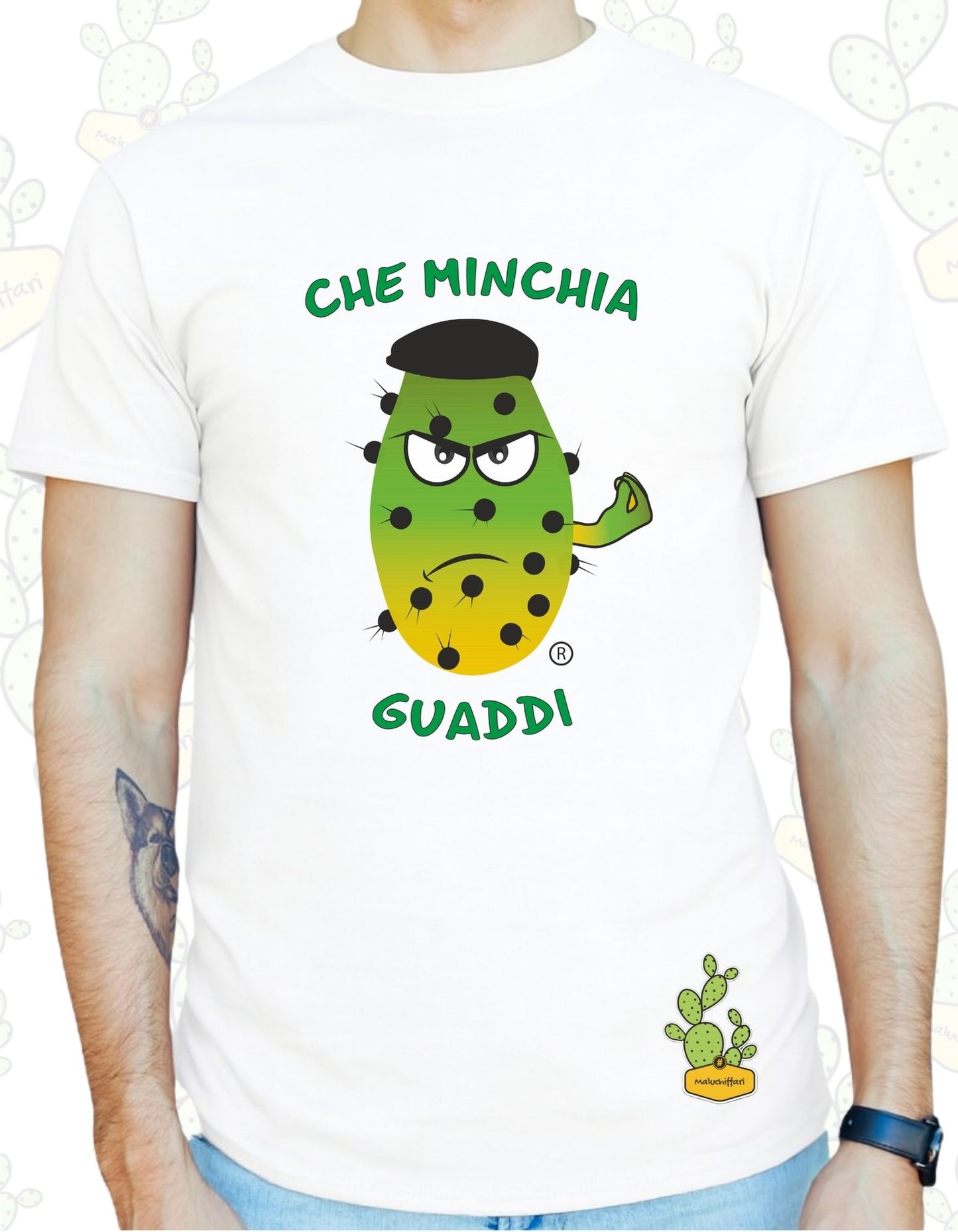 T-shirt Uomo – CHE MINCHIA GUADDI -FICUDINIA