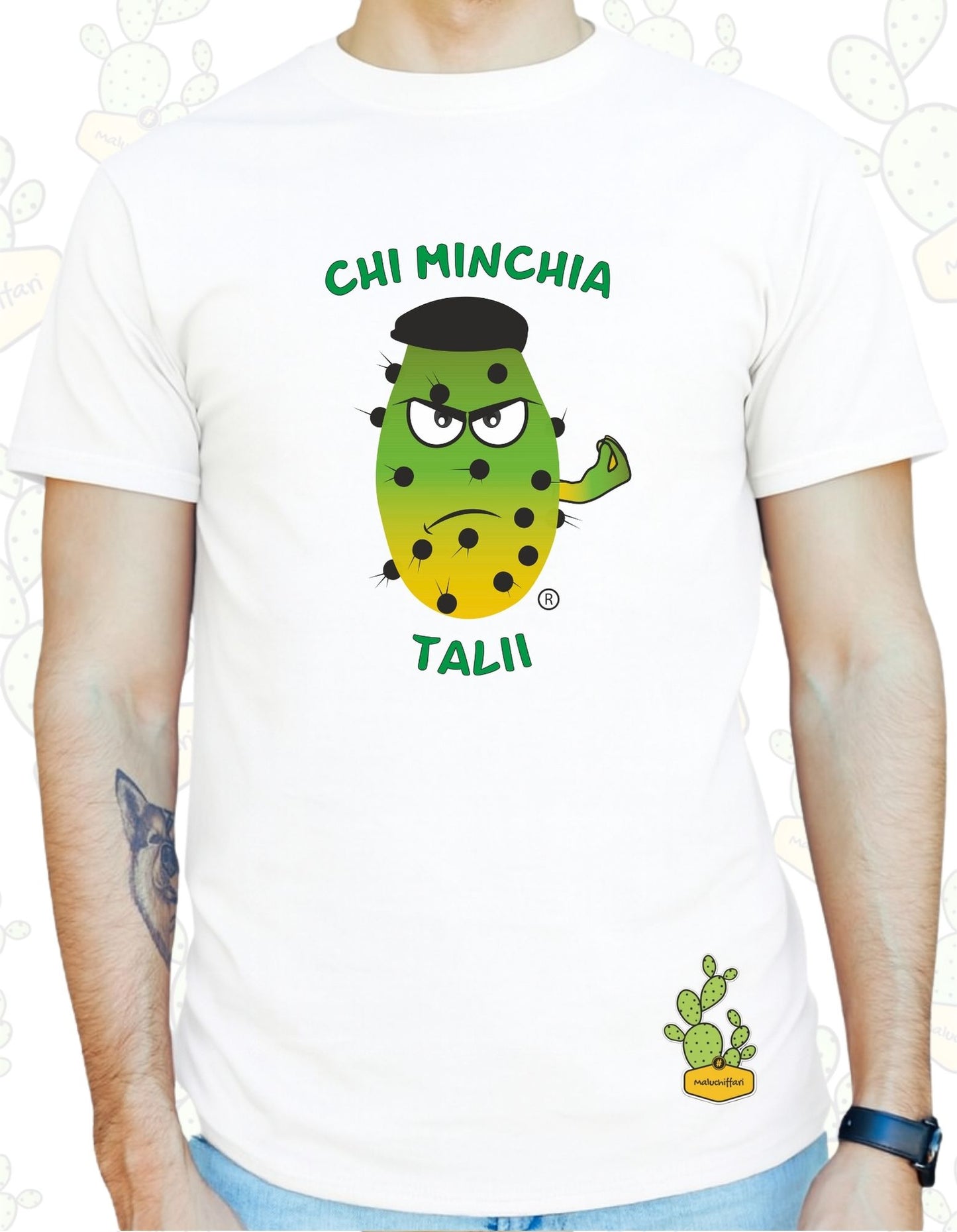 T-shirt Uomo – CHI MINCHIA TALII (FICUDINIA)