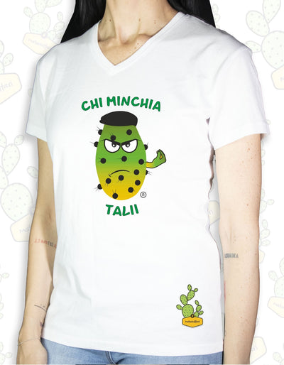 T-shirt Donna  – CHI MINCHIA TALII Ficudinia