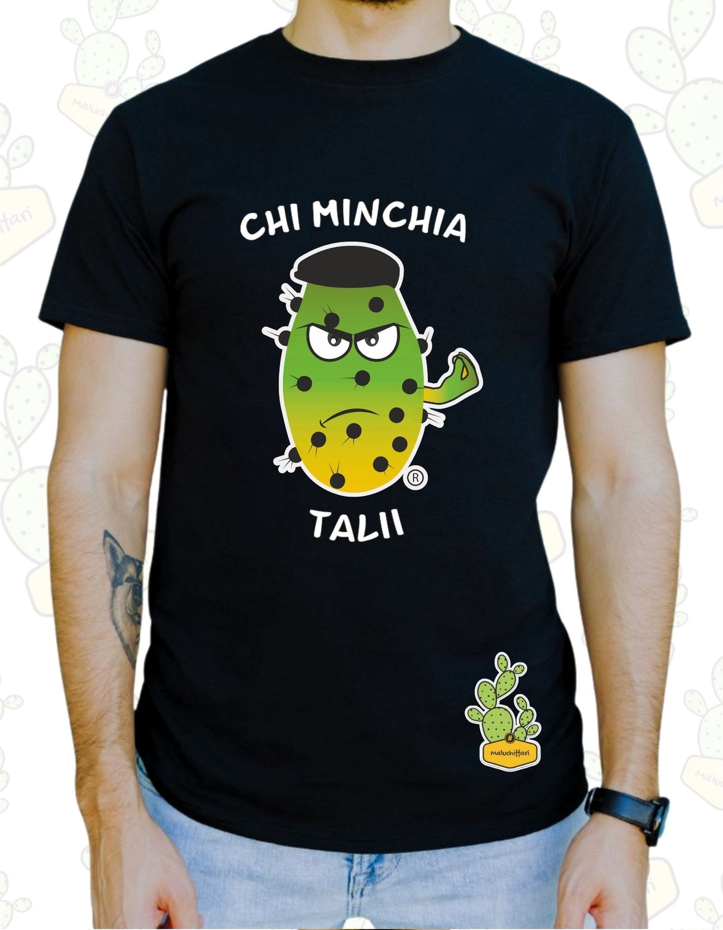T-shirt Uomo – CHI MINCHIA TALII (FICUDINIA)