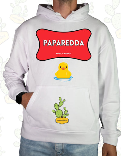 Felpa con cappuccio Maluchiffari – BEDDA PAPAREDDA PAP rds - Unisex