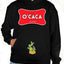 Felpa Unisex con cappuccio  – O' CACA  ( rds )