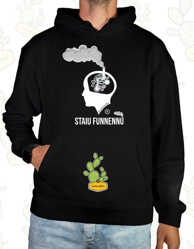 Felpa Unisex con cappuccio – STAIU FUNNENNU