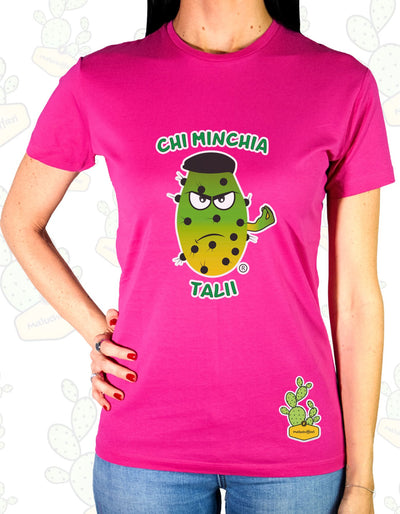T-shirt Donna  – CHI MINCHIA TALII FICUDINIA