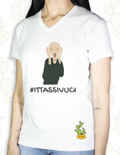 T-shirt Donna  – #ITTASSIVUCI URLO
