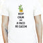 T-shirt Uomo  – Keep calm and A' FACCI RE CUCCHI