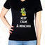 T-shirt Donna  – KEEP CALM A MINCHIA