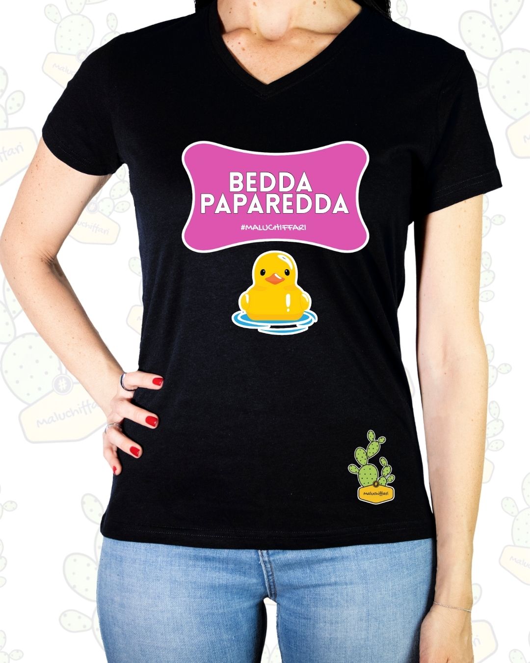 T-shirt Donna – BEDDA PAPAREDDA PAPERA
