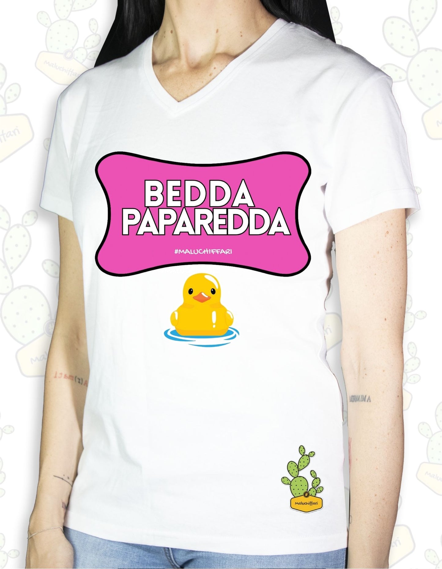T-shirt Donna – BEDDA PAPAREDDA PAPERA