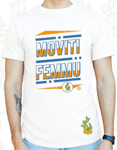 T-shirt Uomo – MOVITI FEMMU (arancio)