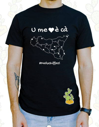 T-shirt Uomo– U' Mè CORI E' Cà -> SICILIA