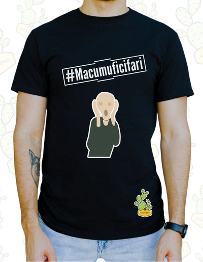T-shirt Uomo  – [ #MACUMUFICIFARI ] URLO