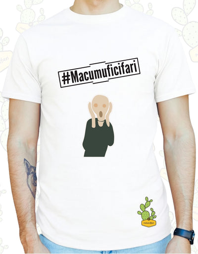 T-shirt Uomo  – [ #MACUMUFICIFARI ] URLO