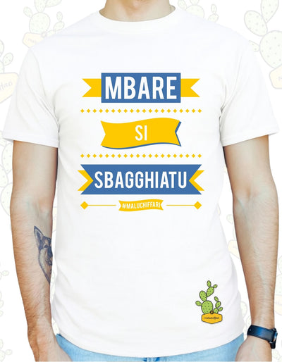 T-shirt Uomo  – mBARE SI SBAGGHIATU