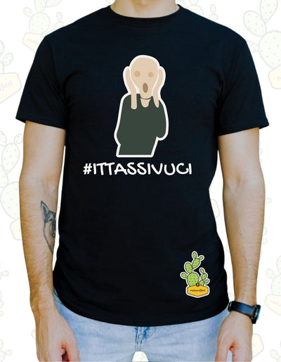T-shirt Uomo  – #ITTASSIVUCI ( URLO )