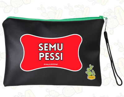 POCHETTE in ECOPELLE- SEMU PESSI (rds)