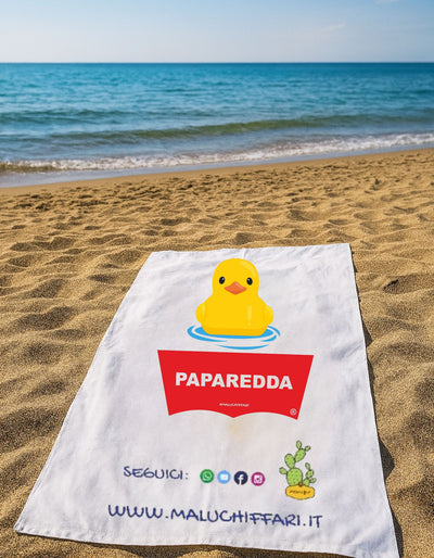 Telo Mare Maluchiffari – PAPAREDDA PAPPERA - UNISEX -MALUCHIFFARI