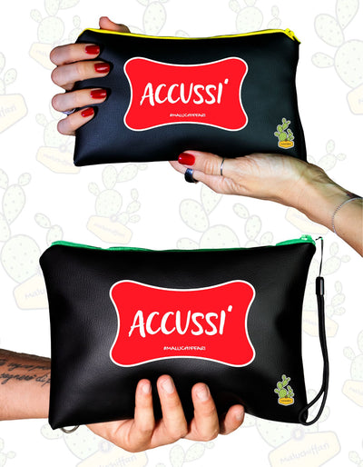 Pochette in ECOPELLE– ACCUSSì  (rds)