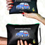 Pochette in ECOPELLE – #MINNISCAPPASSII DI CUSSA (500 AZZURRA)
