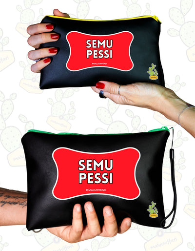 POCHETTE in ECOPELLE- SEMU PESSI (rds)