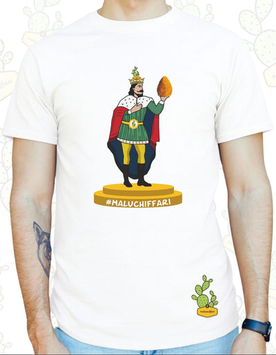 T-shirt Uomo Maluchiffari – U' RE ARANCINO - PODIO