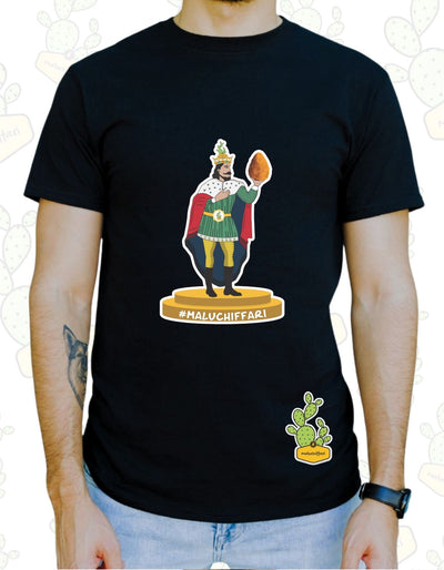 T-shirt Uomo Maluchiffari – U' RE ARANCINO - PODIO