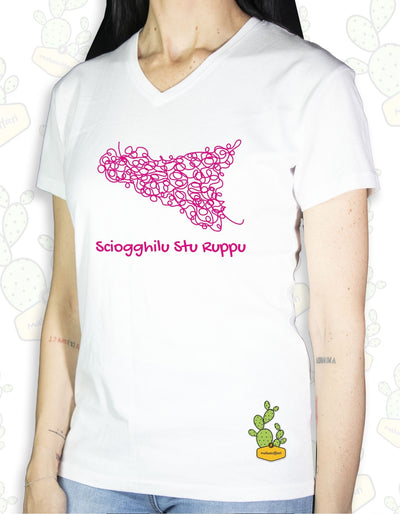 T-shirt Donna – SCIOGGHILU STU RUPPU 2.0