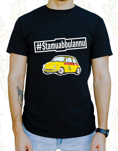 T-shirt Uomo – [ #STAMUABBULANNU ] 500 Gialla