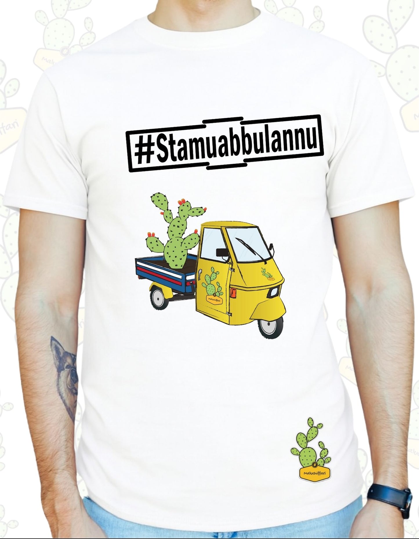 T-shirt Uomo  – [ #STAMUABBULANNU ] Cà Lapa 2.0