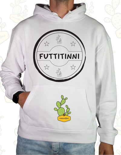 Felpa Unisex con cappuccio – FUTTITINI TIMBRO 1.0