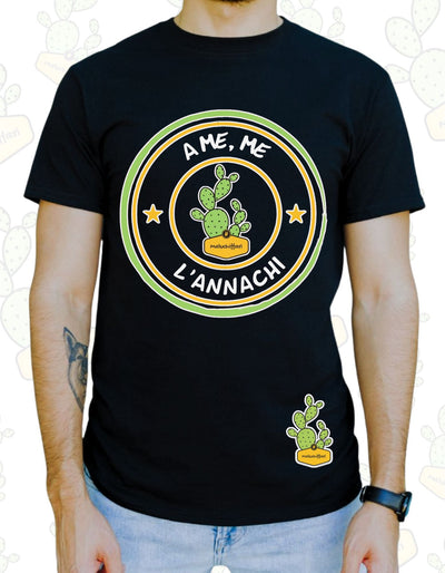 T-shirt Uomo – A ME,ME L'ANNACHI TIMBRO+LOGO 2.0 (G/V)