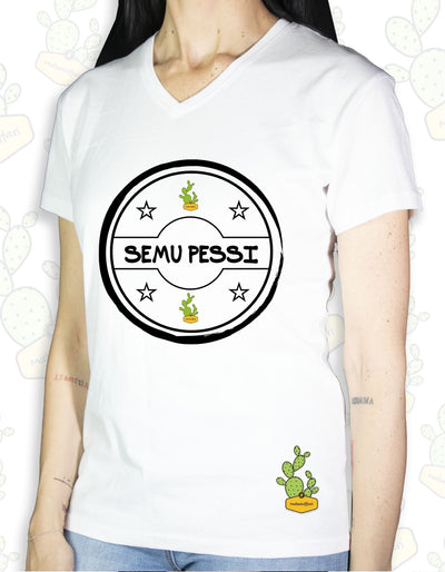T-shirt Donna – SEMU PESSI TIMBRO