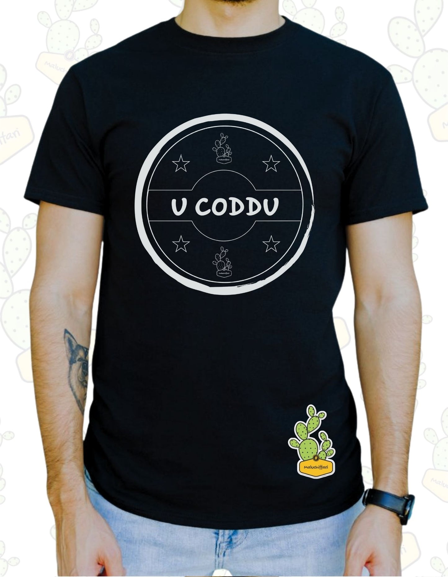 T-shirt Uomo – U' CODDU - TIMBRO 1.0