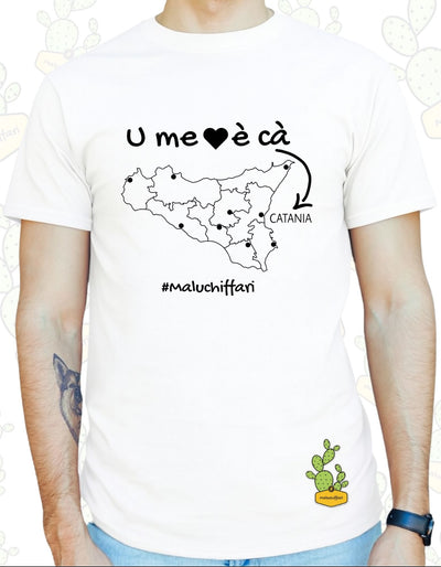 T-shirt Uomo – U' ME CORI è CA -> CT
