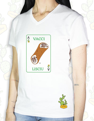 T-shirt Donna – VACCI LISCIU